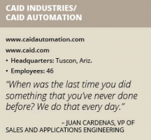 CAID Industries/CAID Automation - Manufacturing Today