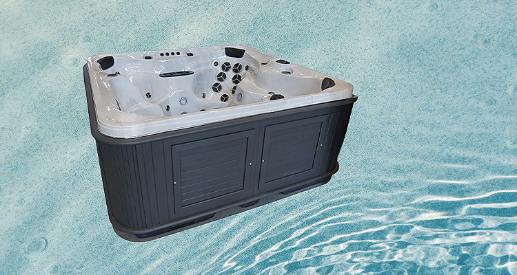 Outdoor hot tub