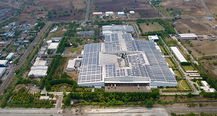 CEAT facilities seen from the air