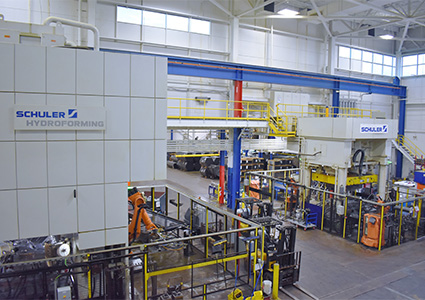 Schuler’s Hydroforming Production Center