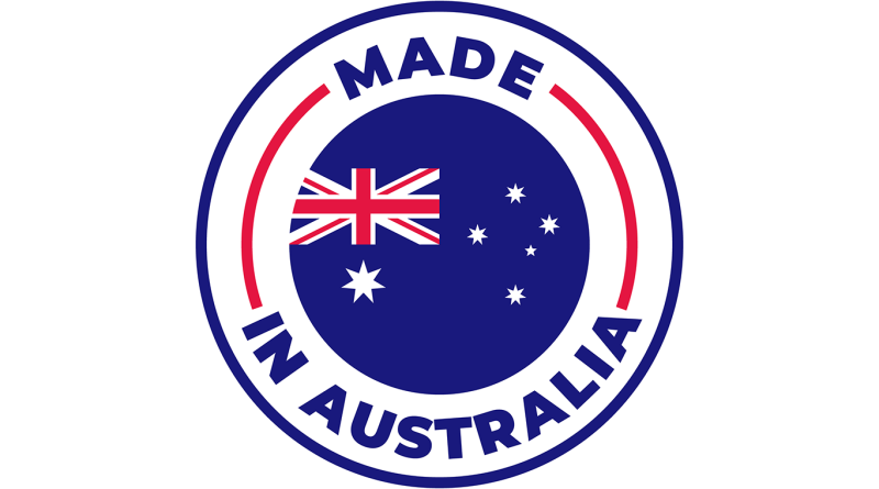 Made in Austrailia badge to support Manufacturing BRIDGE article