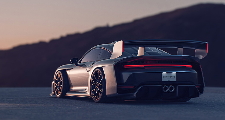 RML P39 supercar — Based on the Porsche 911 Turbo S