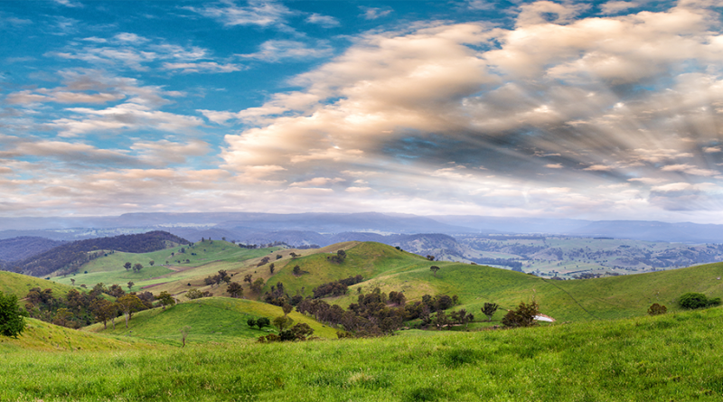 Panoramic image of the Australian south coast to support manufacturing article