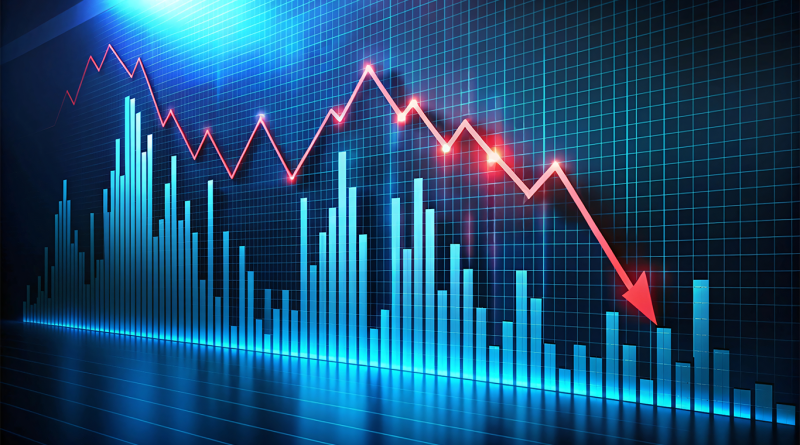 Digital chart going down to support manufacturing PMI article