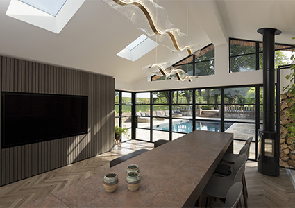 Corner Bi-Fold Doors- Exclusively Designed By Origin