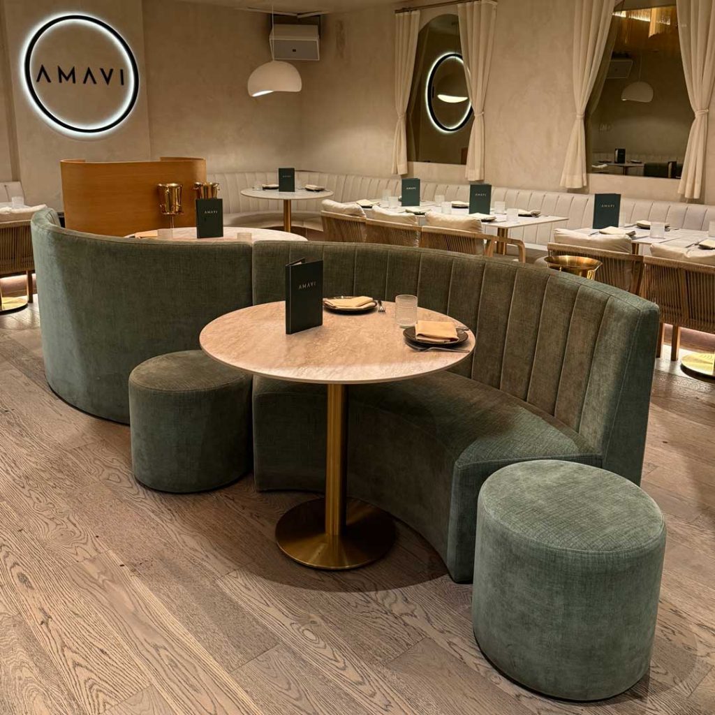 AMAVI Restaurant - New York, NY using Modern Line Furniture's products