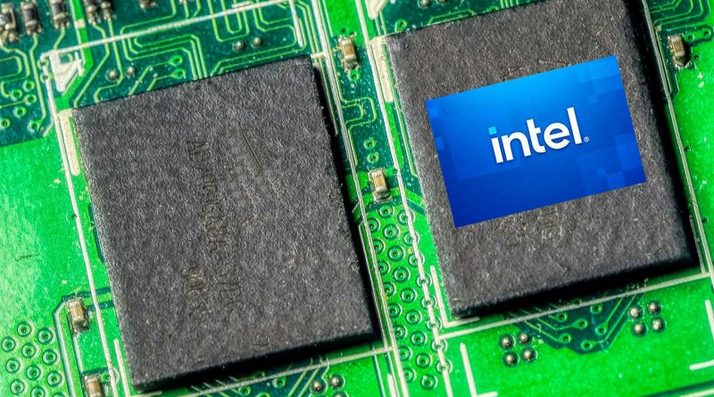 Intel test chips development