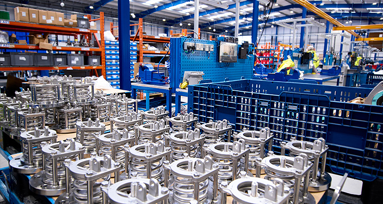 production hall at Fort Vale Engineering