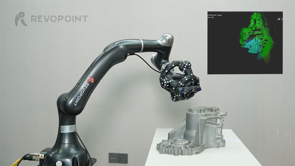 Revopoint Trackit Robot 3D Scanning System fully automates repetitive 3D scanning tasks