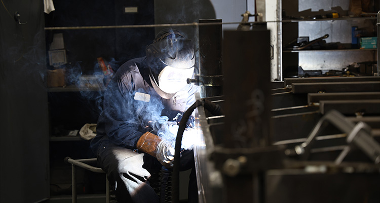 For nearly 80 years, Wagstaff has led the aluminum casting industry with groundbreaking technology, enduring quality, and global partnerships Welder welding large metal components