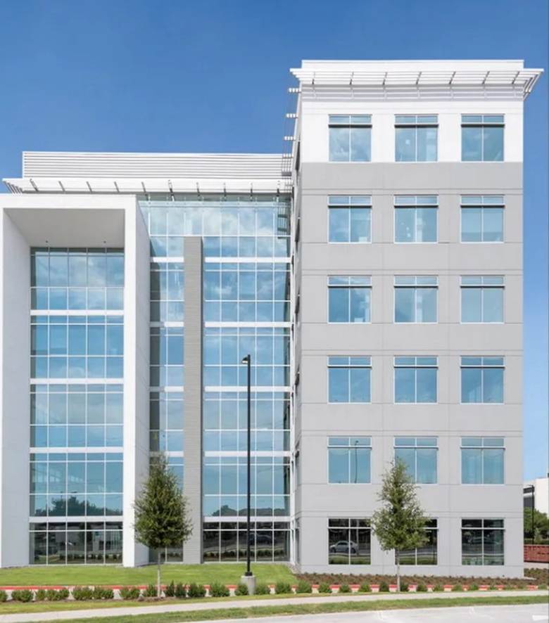 Aluminum canopy on building by Sharchs
