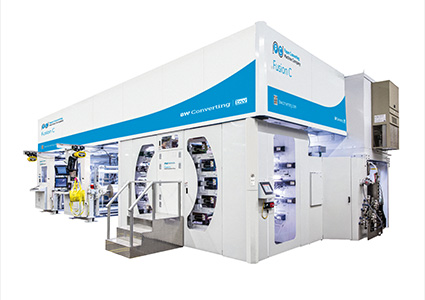 a BW Converting Fusion Series Central Impression (CI) Flexographic Printing Press