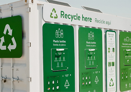 a community recycling unit