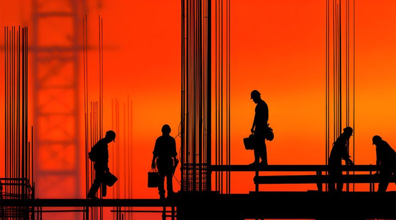 General contractors working on industrial manufacturing