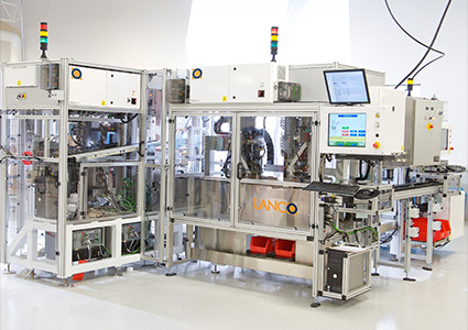  an industrial automated production or assembly system