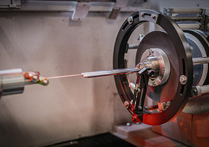 a cable taping machine