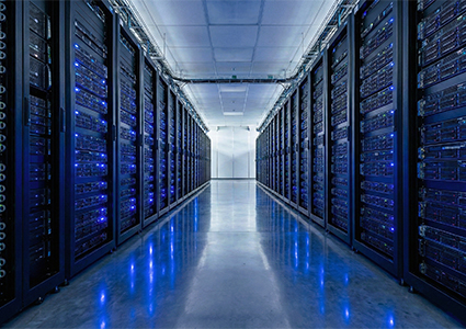 a modern data center infrastructure.