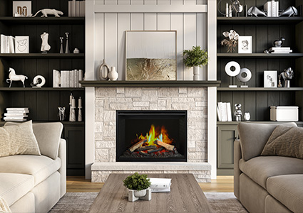 a Regency Atmosphere E36LCD Electric Fireplace