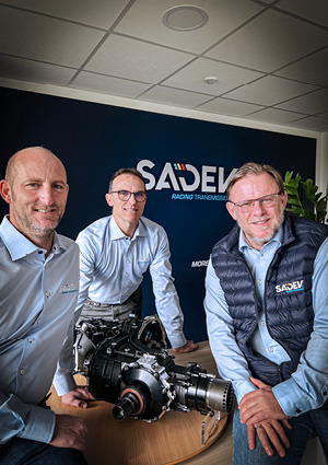 From left to right: Assiciate Directors Bertrand and Sébastien Vincendeau, and CEO Laurent Dubuche