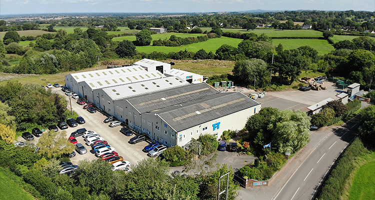 the head office and manufacturing facilities of T-T Pumps