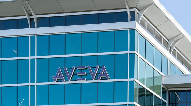 AVEVA headquarters exterior associated with IIoT and industrial technology solutions