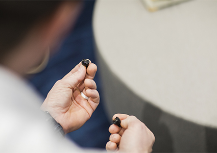 discreet, custom-fit hearing aids