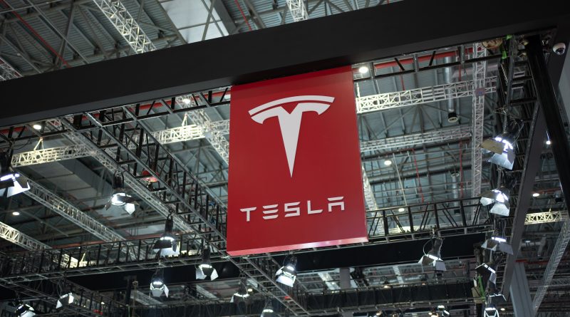 Tesla Shanghai Gigafactory exterior representing large-scale robot production