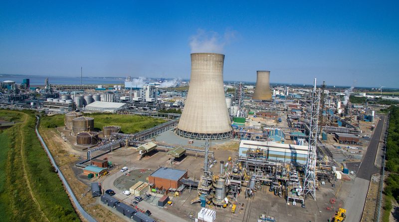UK industrial manufacturing facility representing chemicals and ceramics production infrastructure.