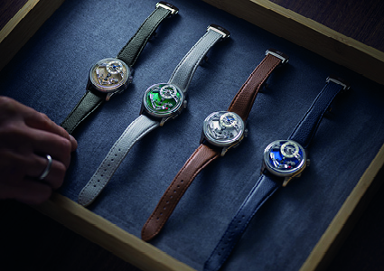 Christopher Ward C1 Bel Canto Classic watches in various dial colors and straps