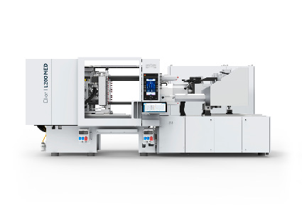 Netstal Elion 1200 MED, a high-performance, all-electric injection molding machine tailored for medical technology applications