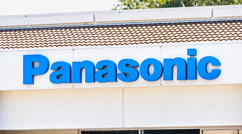 Panasonic HQ representing battery manufacturing equipment supporting energy storage systems for AI data centers in North America.