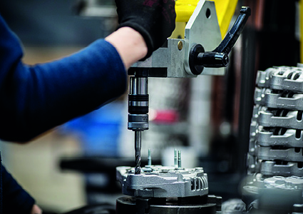 remanufacturing and assembly process of an automotive alternator