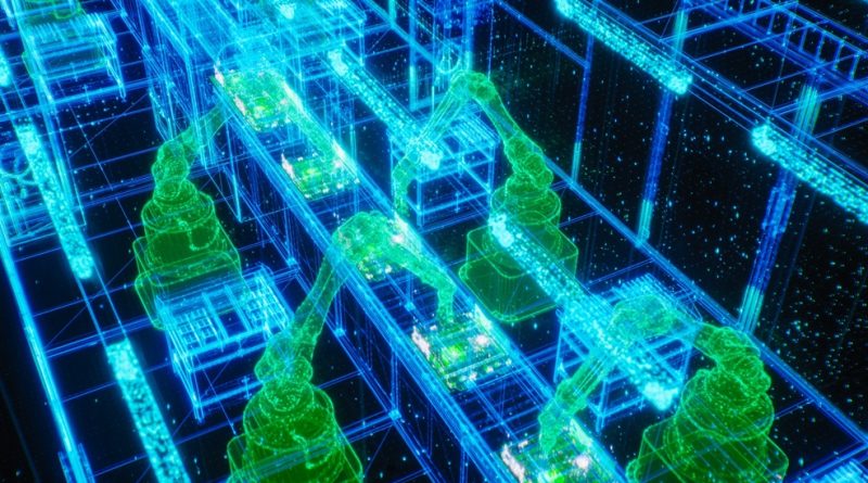 Digital twin of manufacturing production line