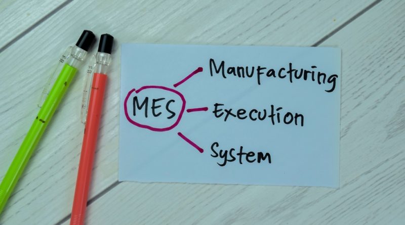 Manufacturing Execution System Illustration