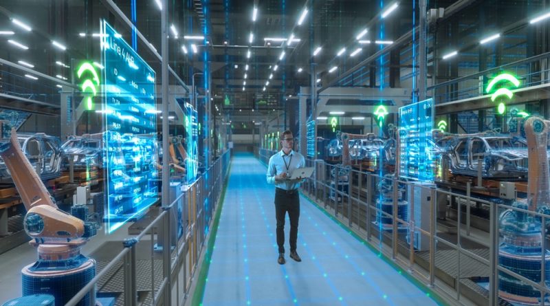 Digital twin of automotive production line