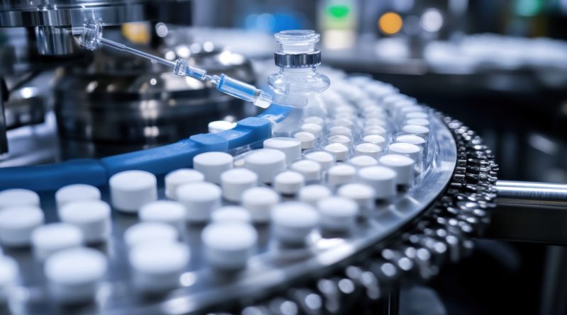 Pharma manufacturing facility, representing Octapharma's planned $1.5 billion plasma manufacturing campus in Rock Hill, South Carolina.
