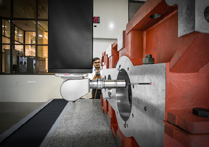 a CNC machine tool probe system