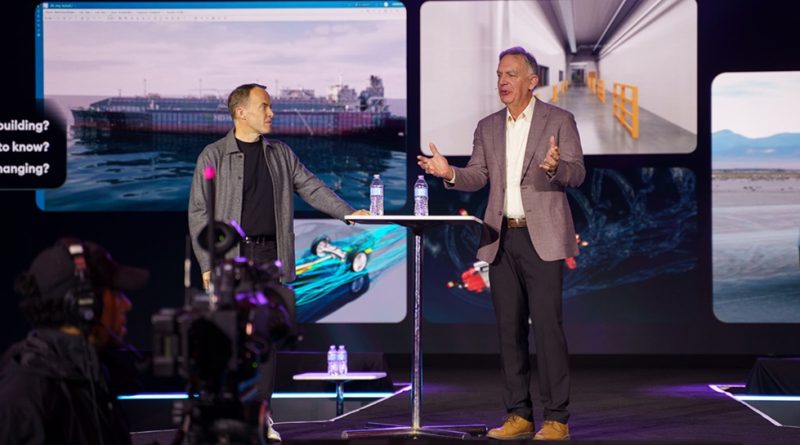 Tony Hemmelgarn, President of Siemens Digital Industries Software speaking at IFS Unleashed
