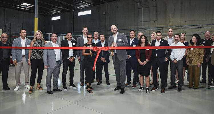 the ribbon-cutting ceremony for the new 40,000-square-foot Roncelli Carbon Systems facility in Henderson, Nevada